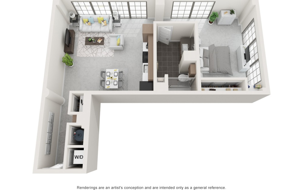 1 bedroom