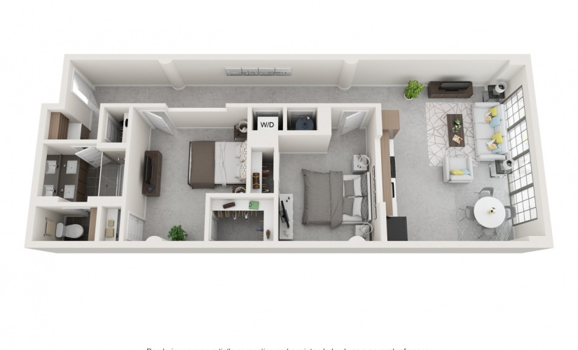 1 bedroom