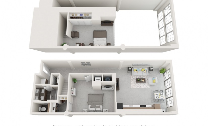 ponce city market apartments cost