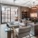 Modern apartment homes with exposed red brick at Flats at Ponce City Market