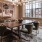 Large dining areas with ample light from large apartment windows at Flats at Ponce City Market